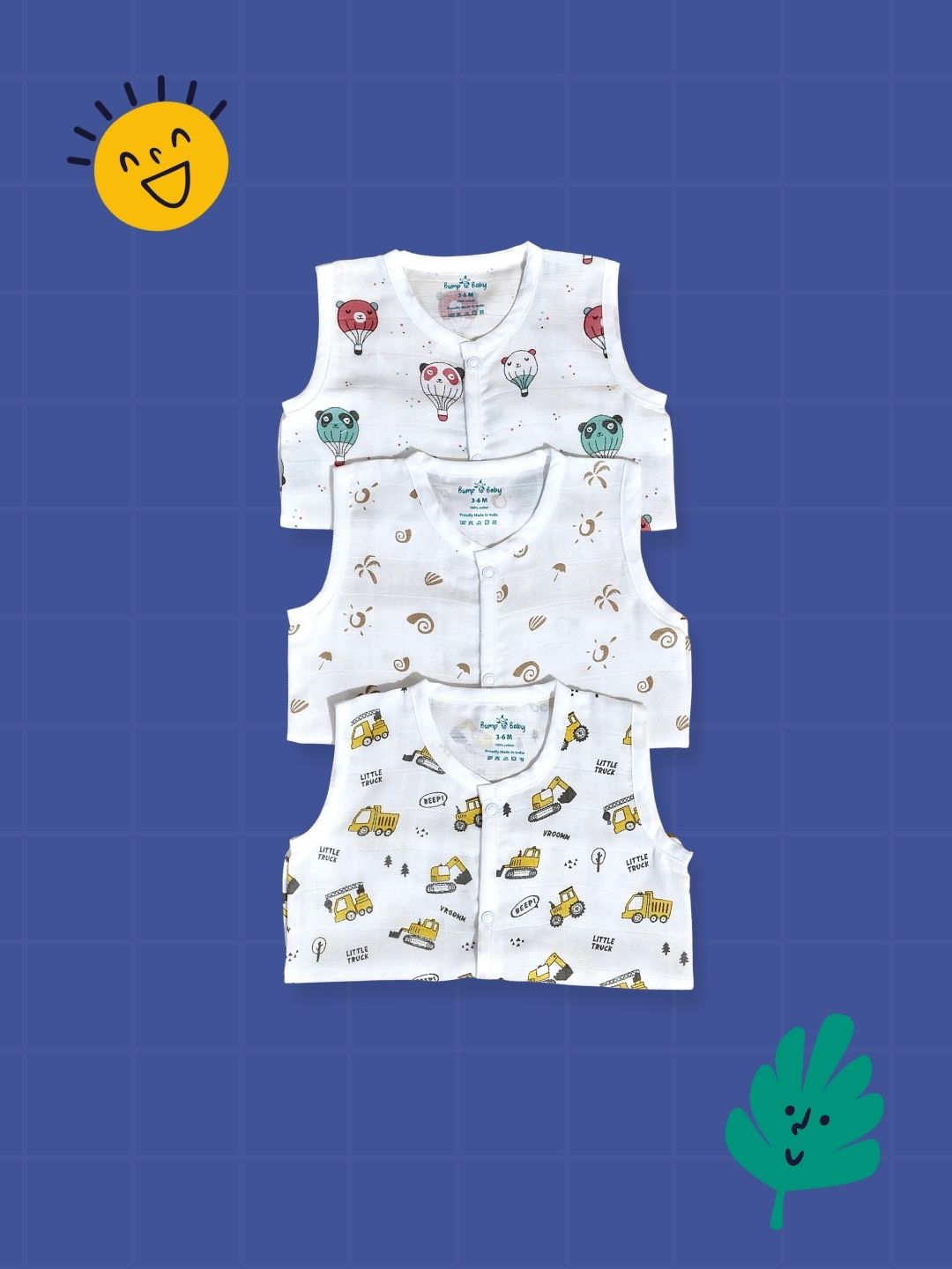 Muslin Jhablas Combo