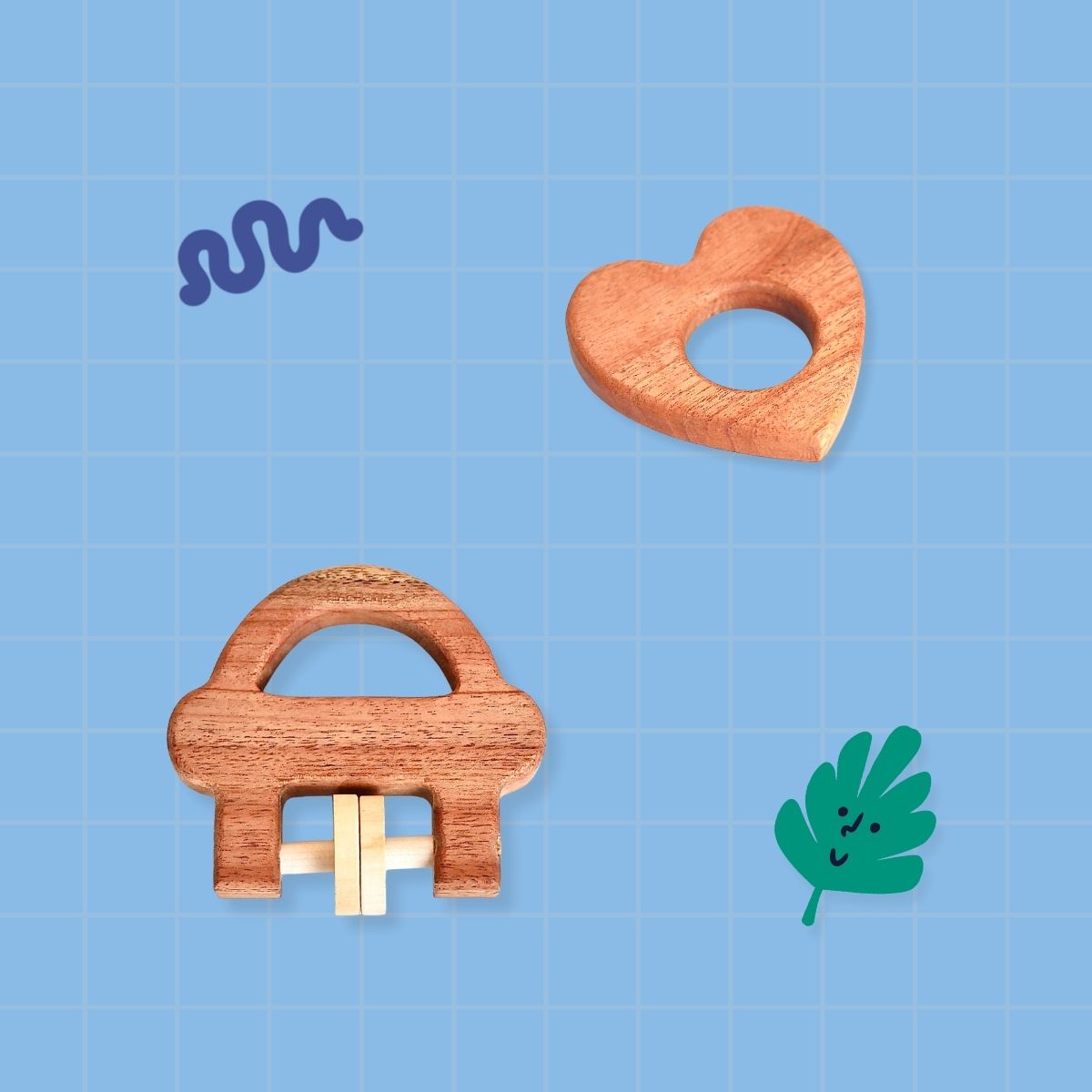 Wooden Toys & Teether