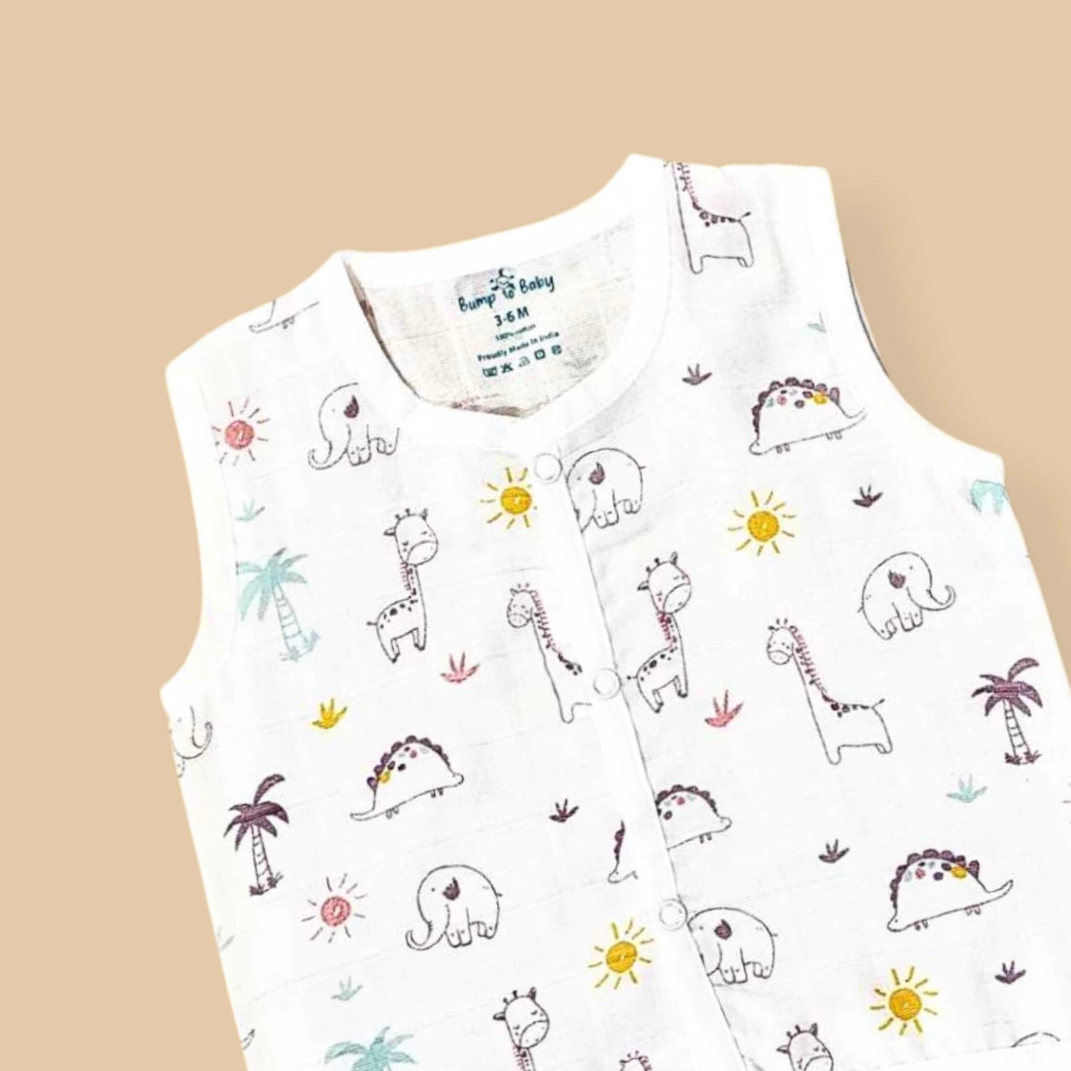 100% Muslin Cotton - Jablas