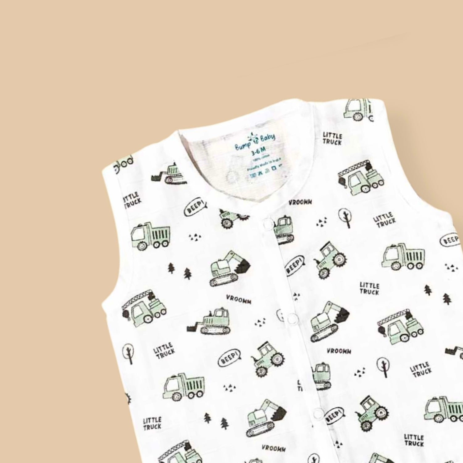 100% Muslin Cotton - Jablas