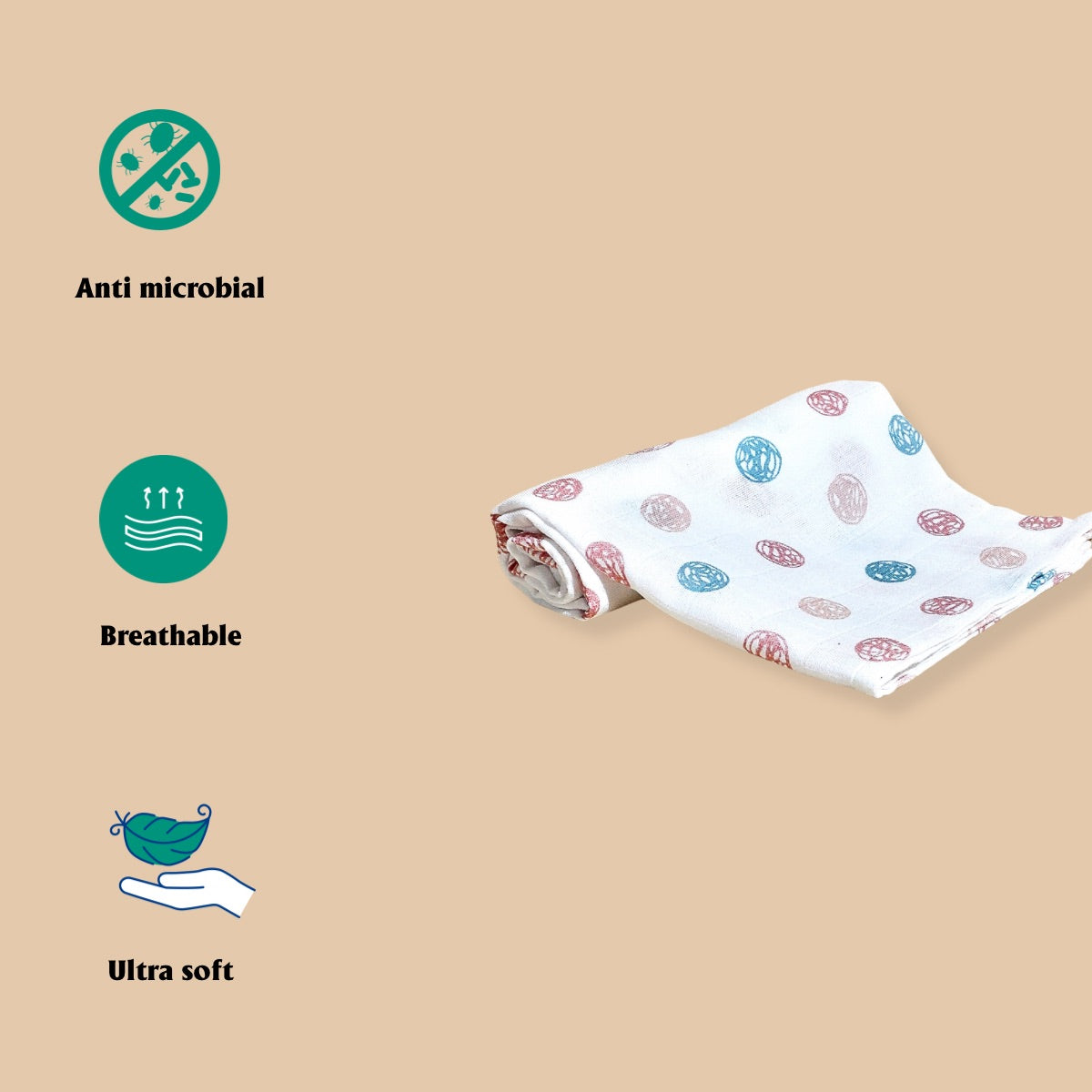 Muslin swaddle