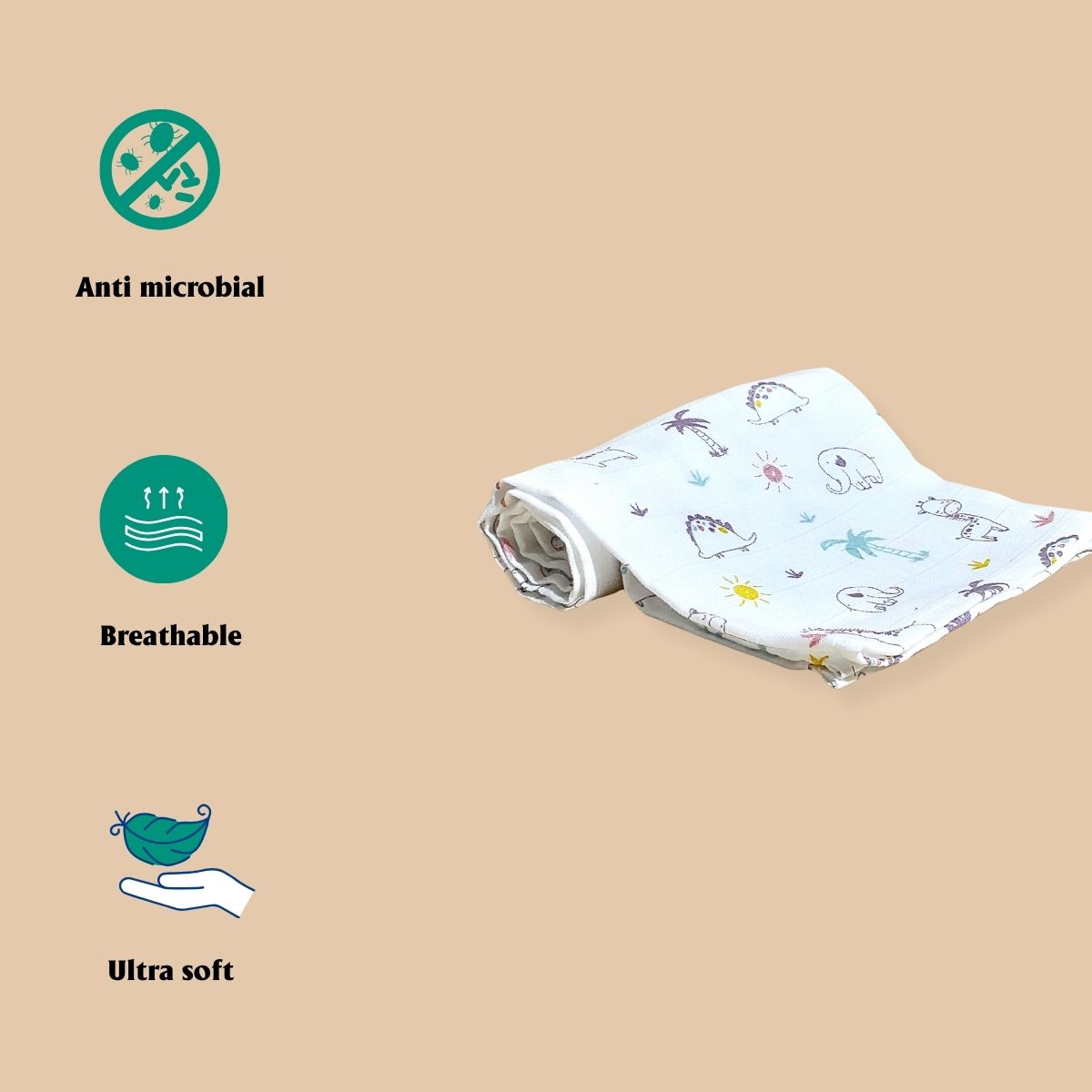 Muslin swaddle