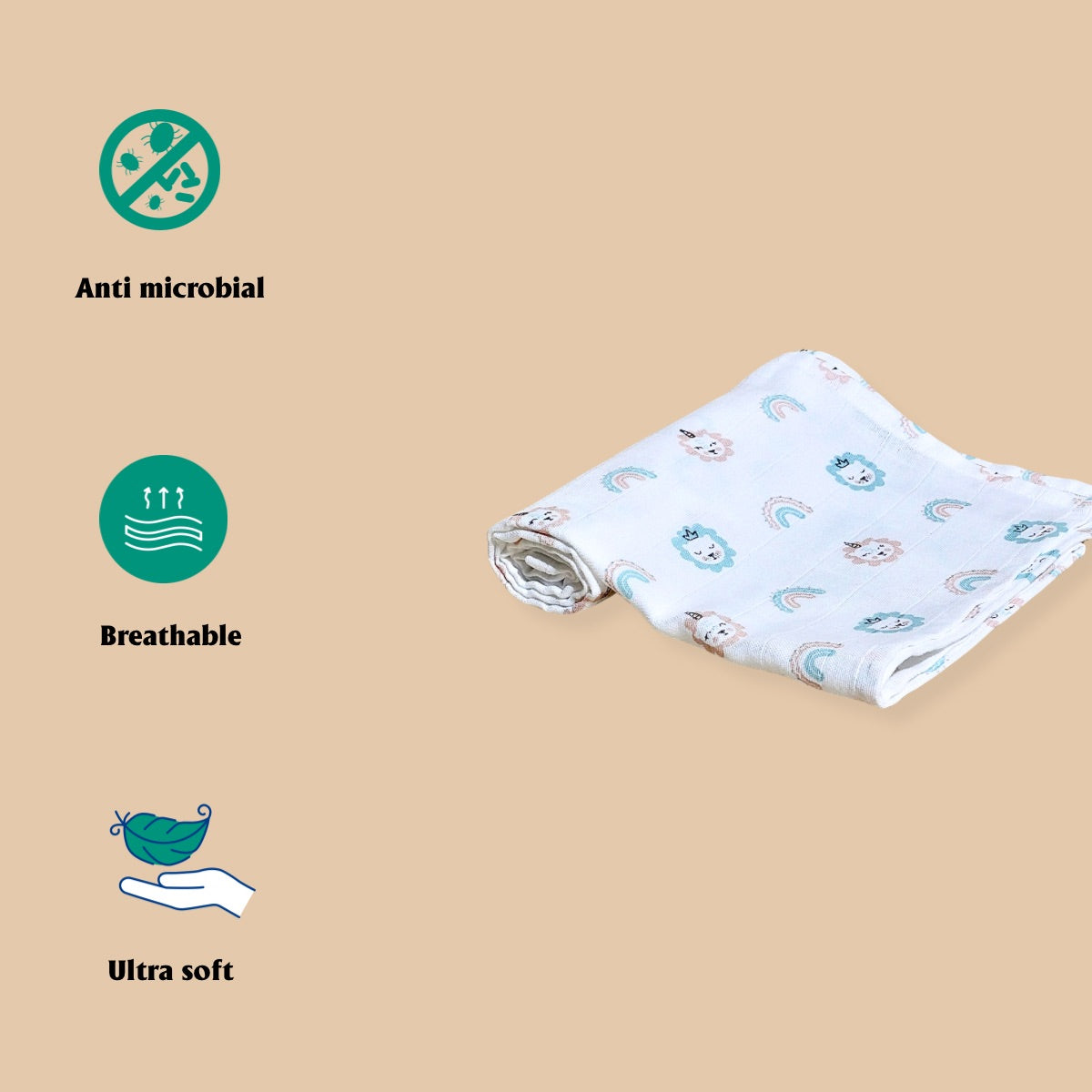 Muslin swaddle