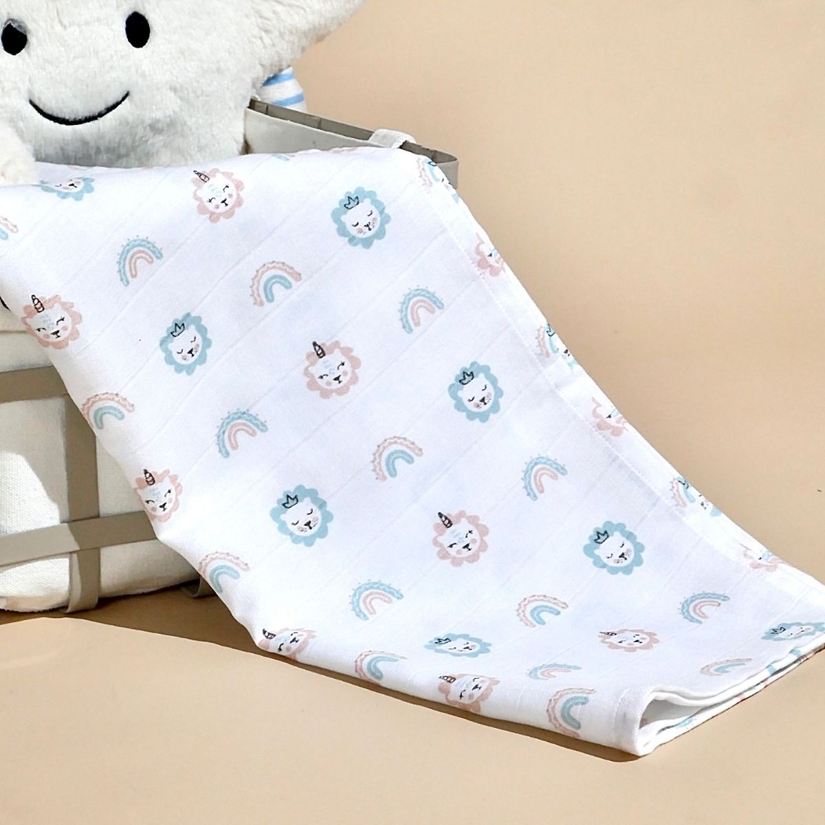 Baby towel - 100% Muslin Cotton