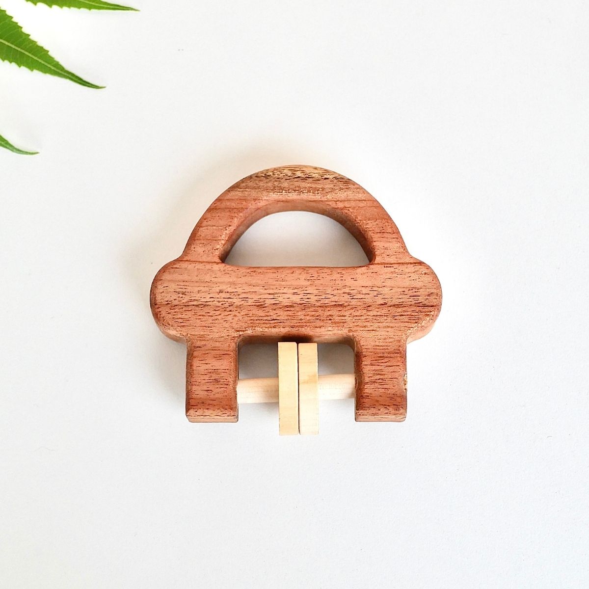 Neem Wood Baby Rattle - Combo