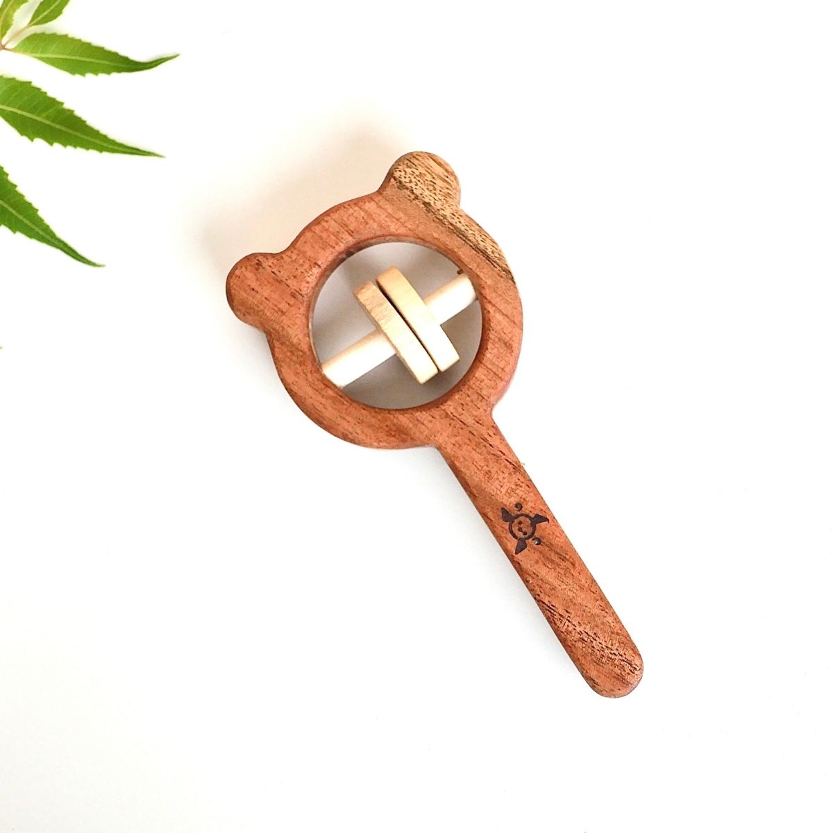 Neem Wood Baby Rattle - Combo